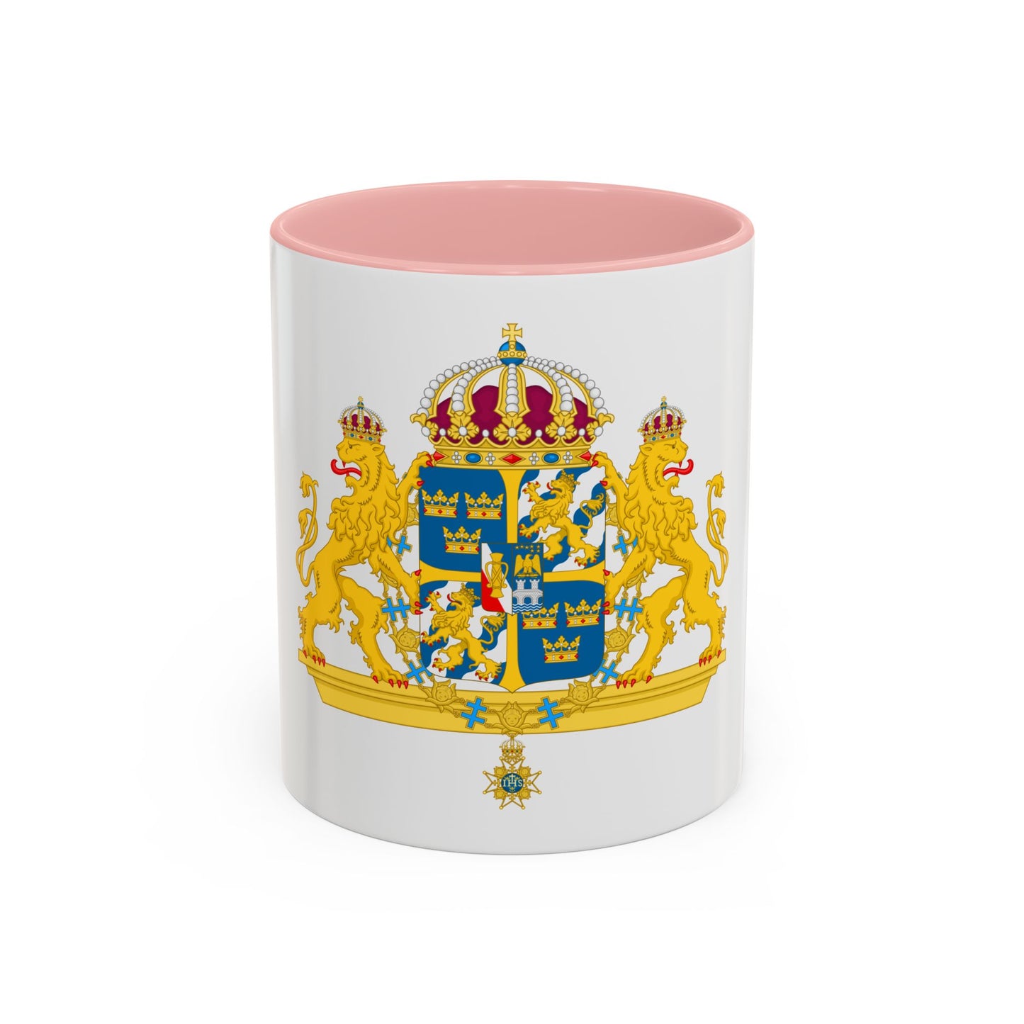 Great coat of arms of Sweden 2 - Accent Coffee Mug