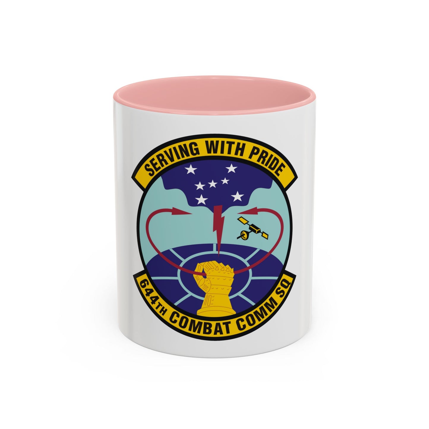 644th Combat Communications Squadron (U.S. Air Force) Accent Coffee Mug