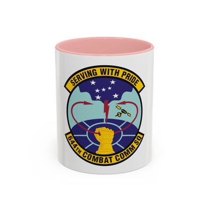 644th Combat Communications Squadron (U.S. Air Force) Accent Coffee Mug