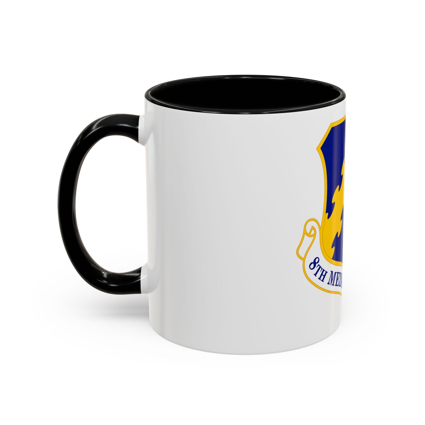 8 Medical Group PACAF (U.S. Air Force) Accent Coffee Mug