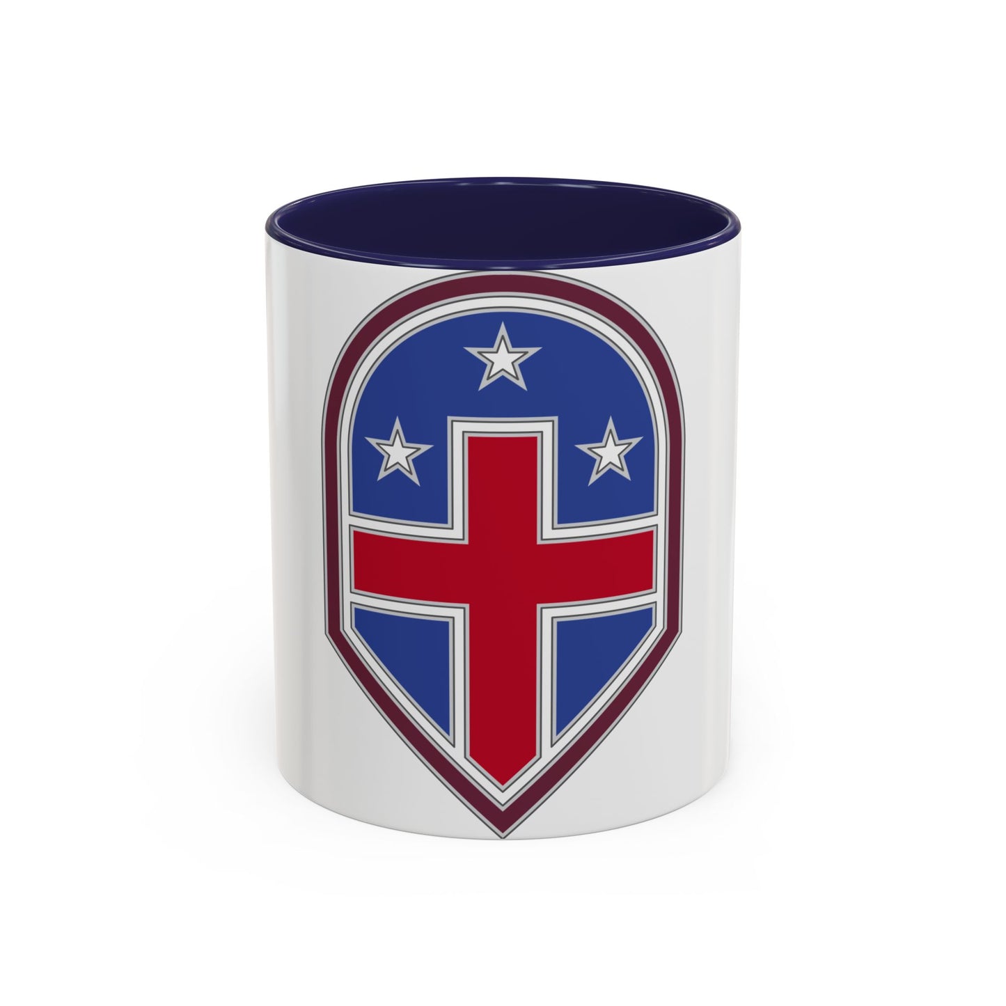 332 Medical Brigade 3 (U.S. Army) Accent Coffee Mug