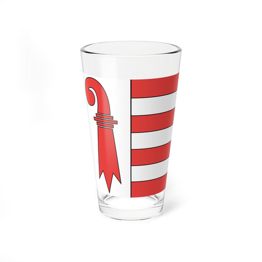Flag of Canton of Jura (Switzerland) Pint Glass 16oz