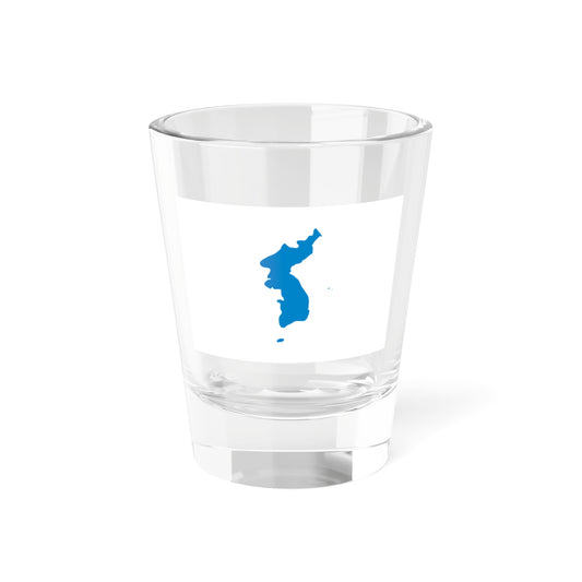 Unification flag of Korea pre 2009 (Korea) Shot Glass 1.5oz
