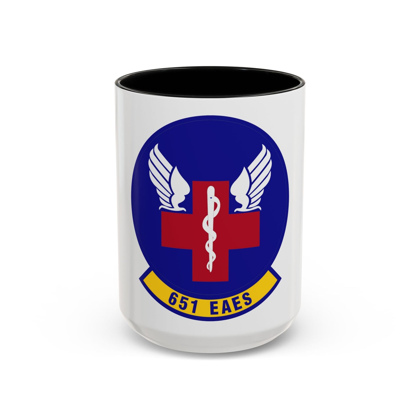 651st Expeditionary Aeromedical Evacuation Squadron (U.S. Air Force) Accent Coffee Mug