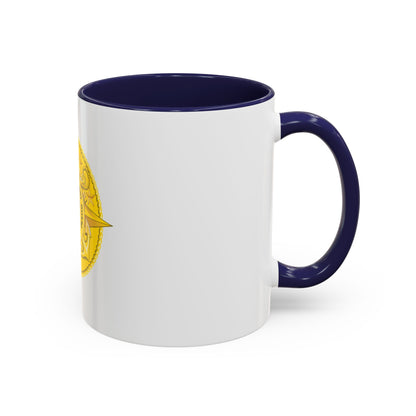 Commandant Staff (U.S. Coast Guard) Accent Coffee Mug