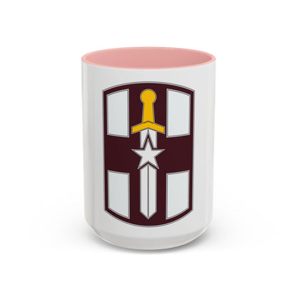 807 Medical Brigade 3 (U.S. Army) Accent Coffee Mug