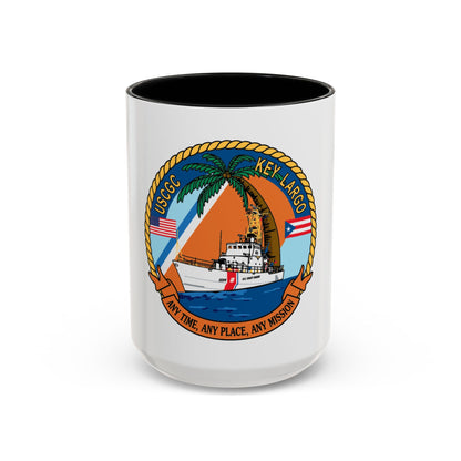 USCGC Key Largo WPB 1324 1 (U.S. Coast Guard) Accent Coffee Mug
