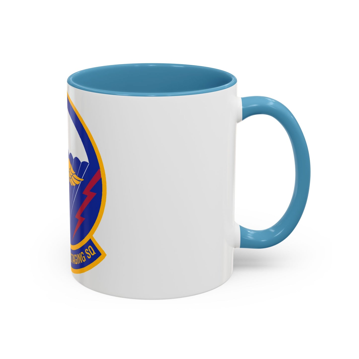 911 Aeromedical Staging Squadron AFRC (U.S. Air Force) Accent Coffee Mug