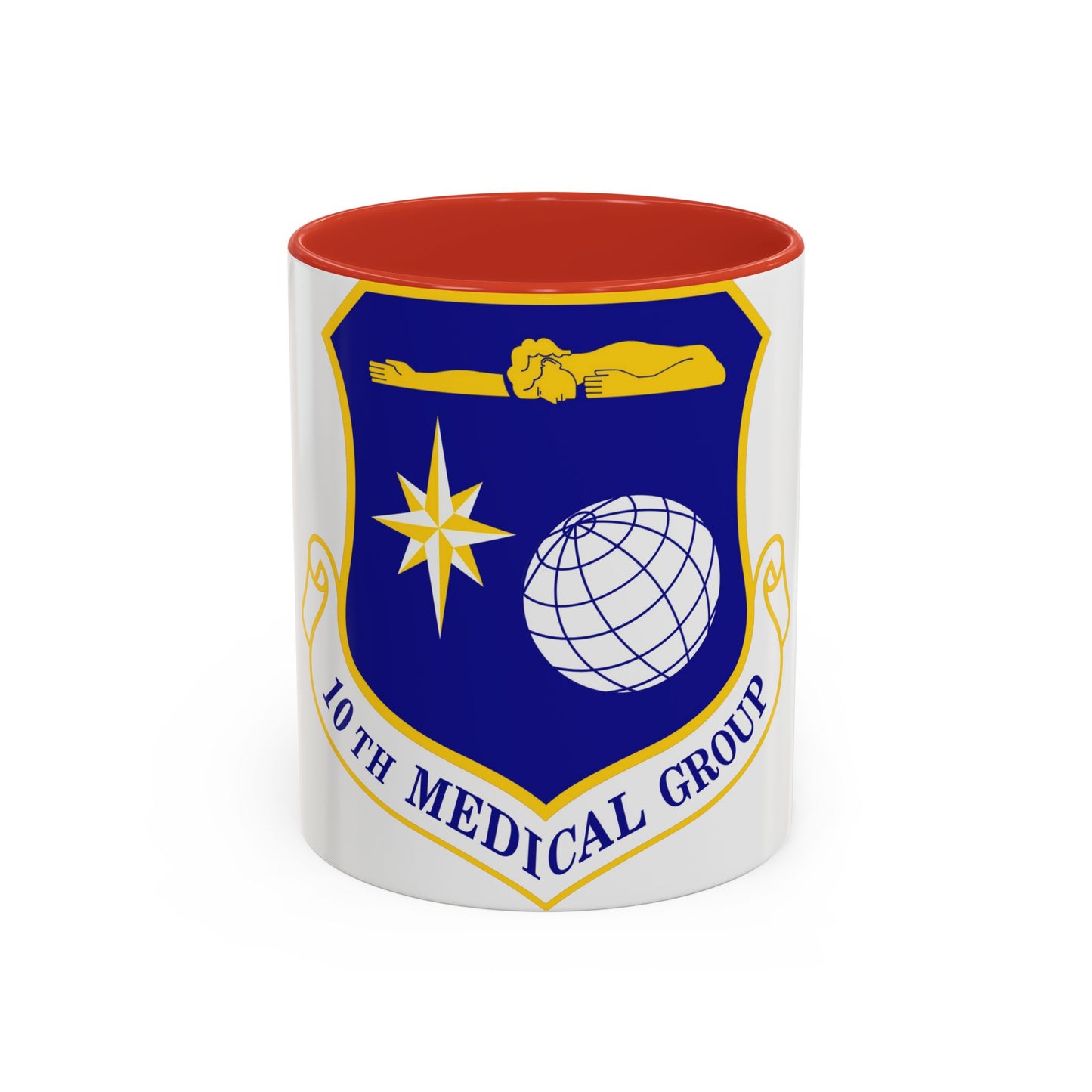 10th Medical Group (U.S. Air Force) Accent Coffee Mug