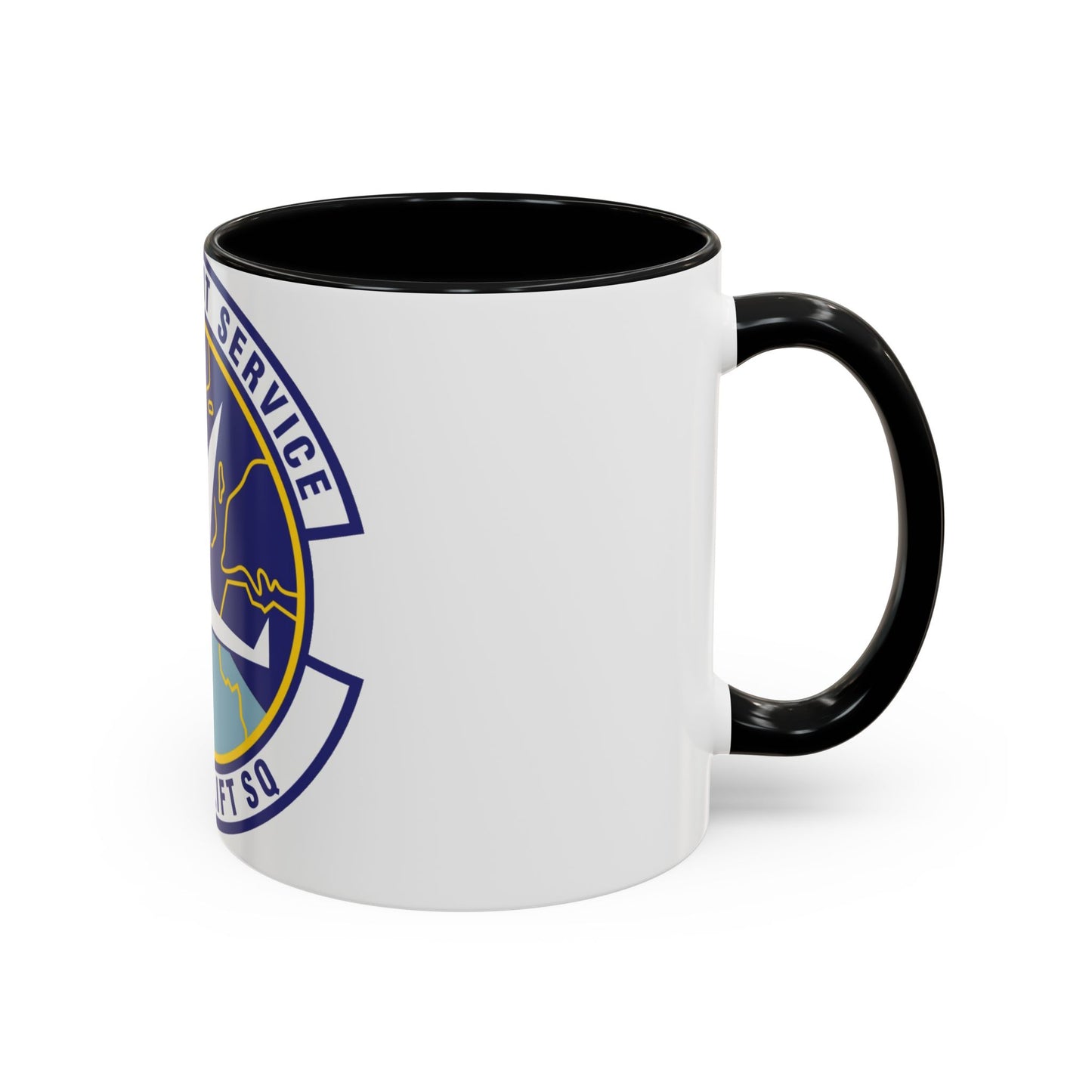 76th Airlift Squadron (U.S. Air Force) Accent Coffee Mug