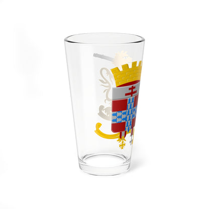 Ieper wapen (Belgium) (Coat of Arms) Pint Glass 16oz