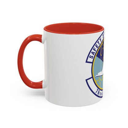 76th Airlift Squadron (U.S. Air Force) Accent Coffee Mug