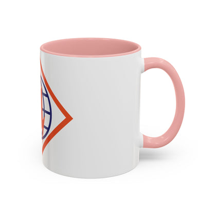 2d Signal Brigade (U.S. Army) Accent Coffee Mug