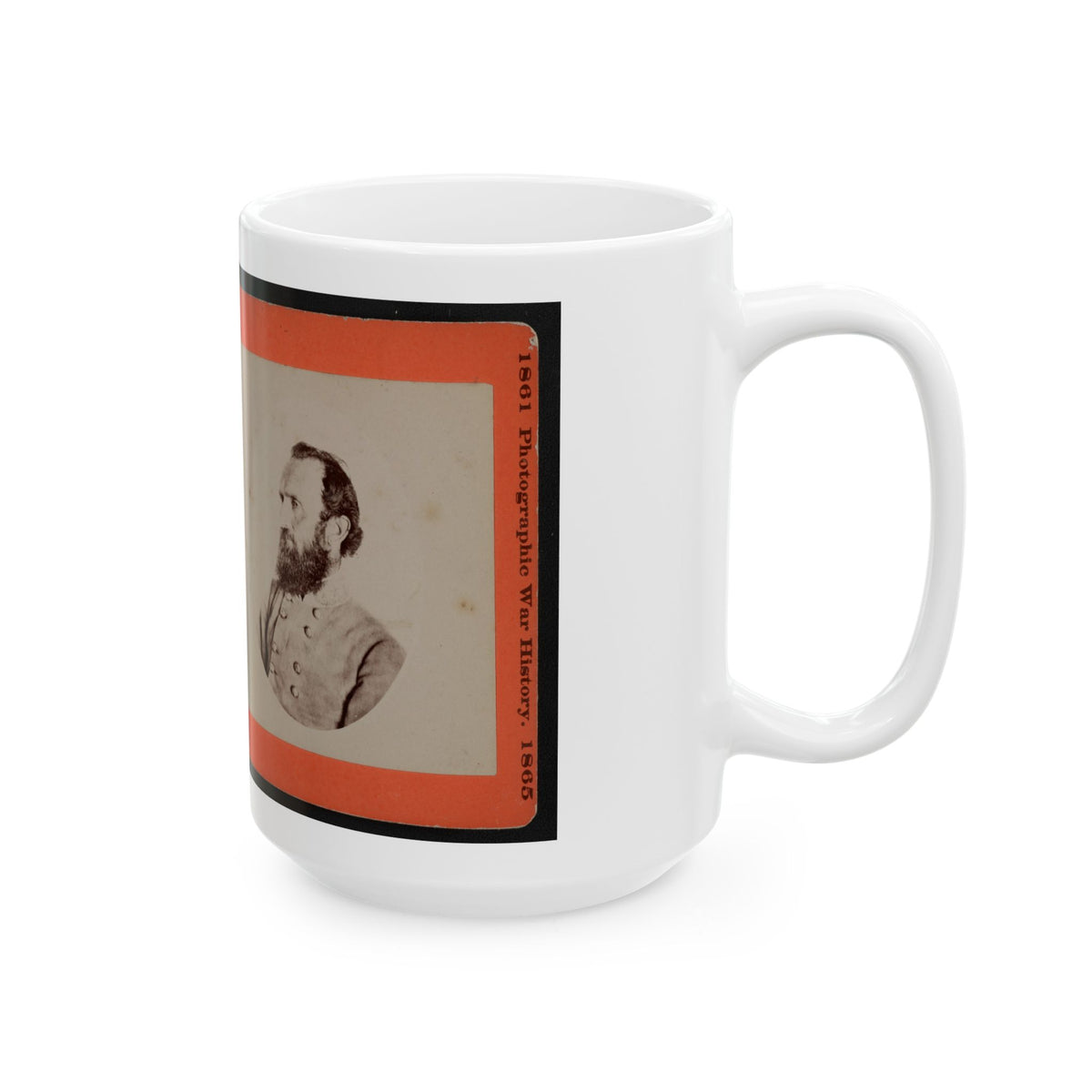 Stonewall Jackson (U.S. Civil War) White Coffee Mug