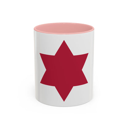 6th Infantry Division (U.S. Army) Accent Coffee Mug