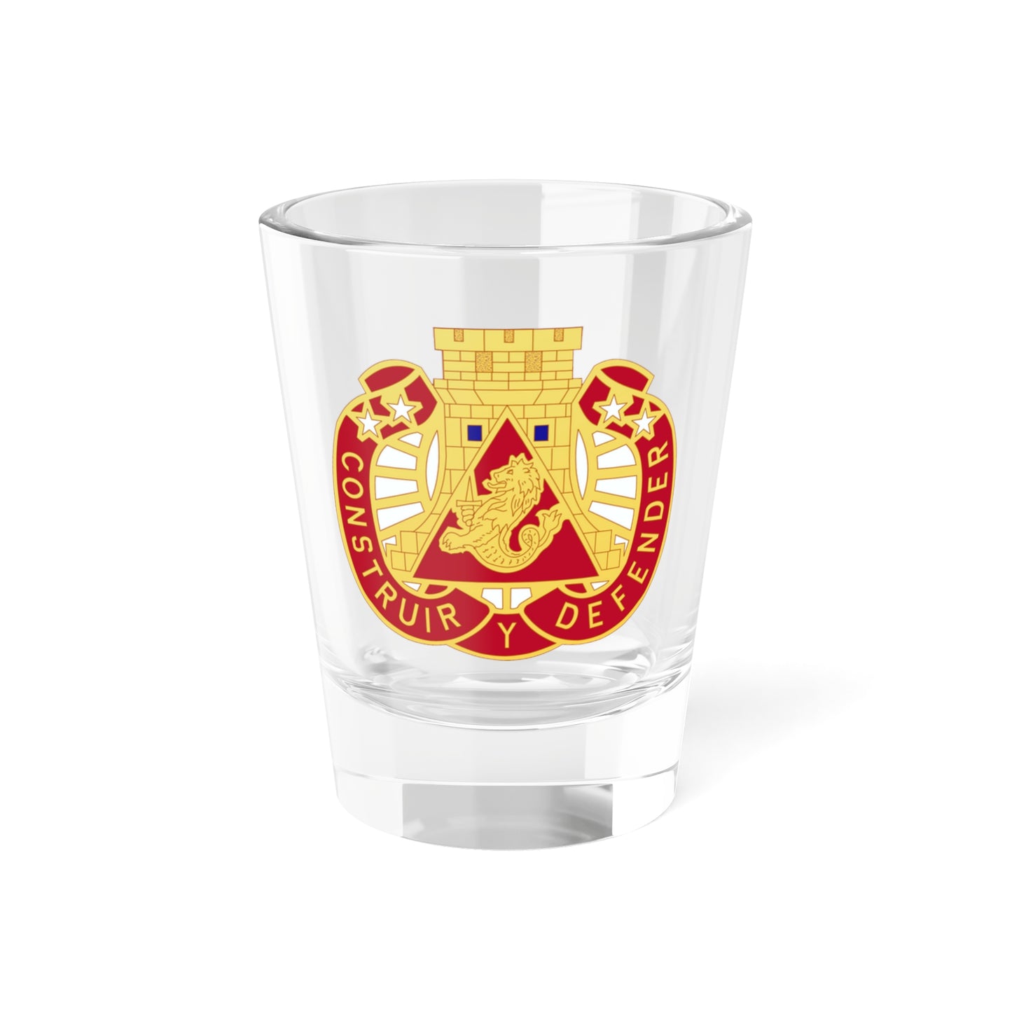 233 Engineer Group (U.S. Army) Shot Glass 1.5oz