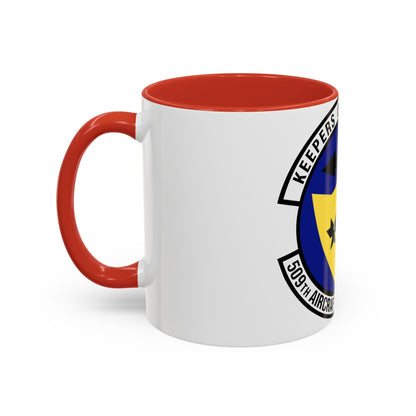 509th Aircraft Maintenance Squadron (U.S. Air Force) Accent Coffee Mug