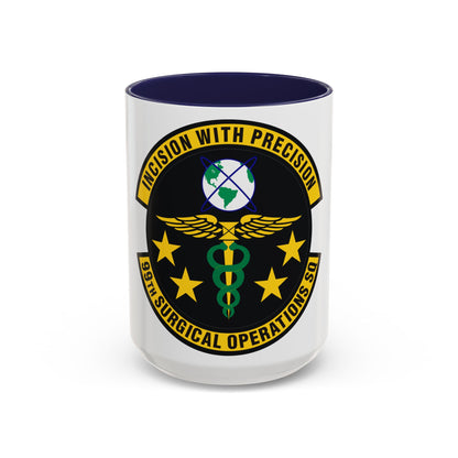 99th Surgical Operations Squadron (U.S. Air Force) Accent Coffee Mug