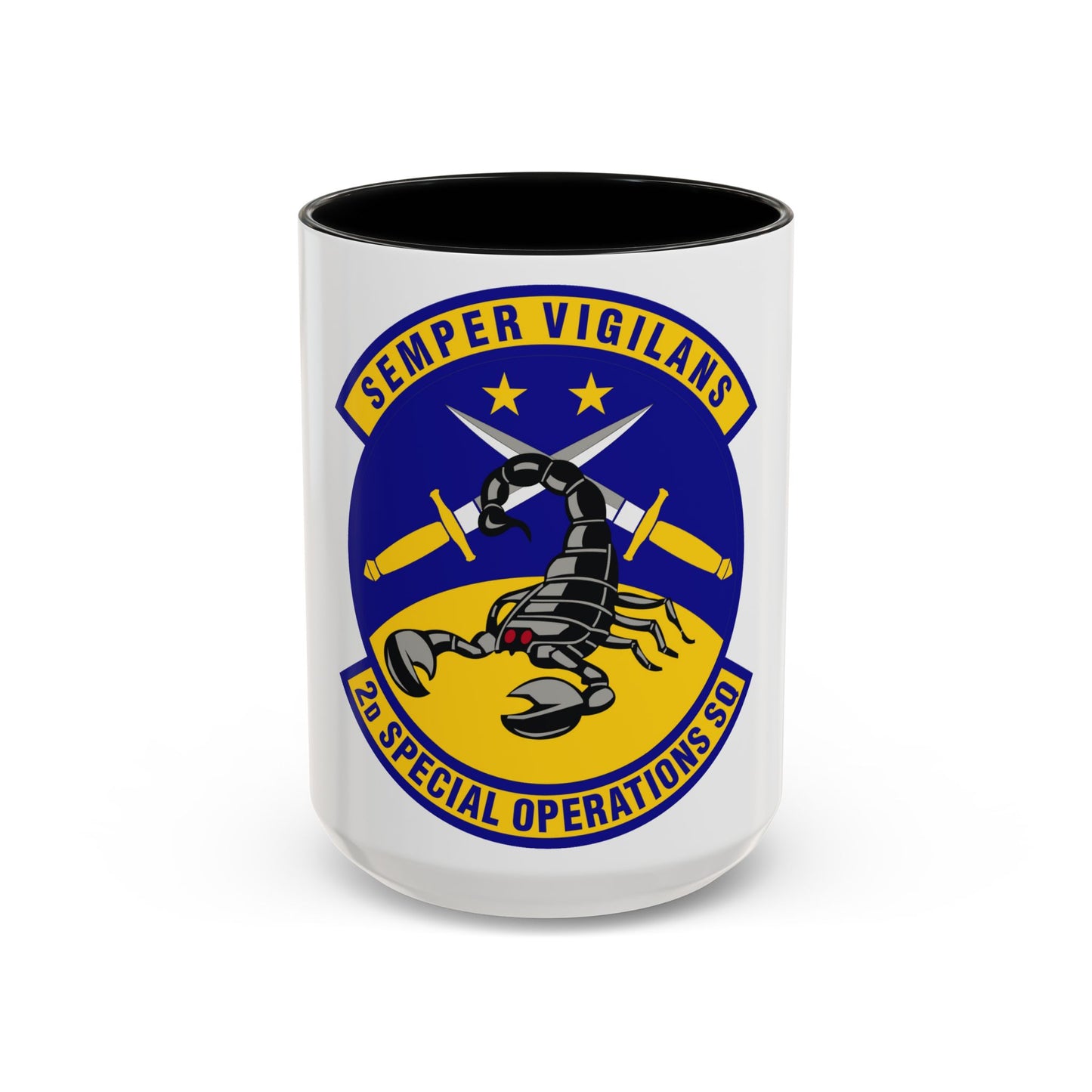 2d Special Operations Squadron (U.S. Air Force) Accent Coffee Mug