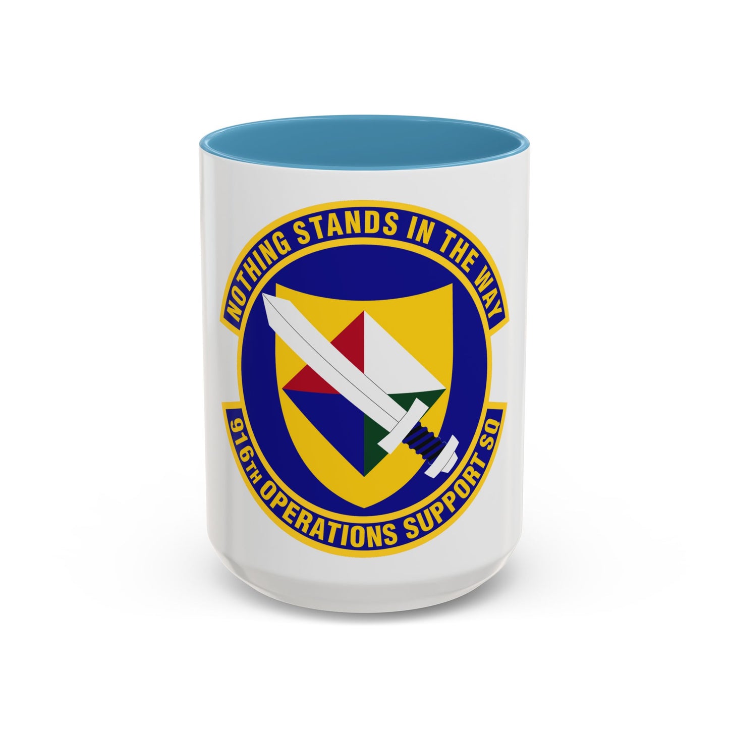 916th Operations Support Squadron (U.S. Air Force) Accent Coffee Mug