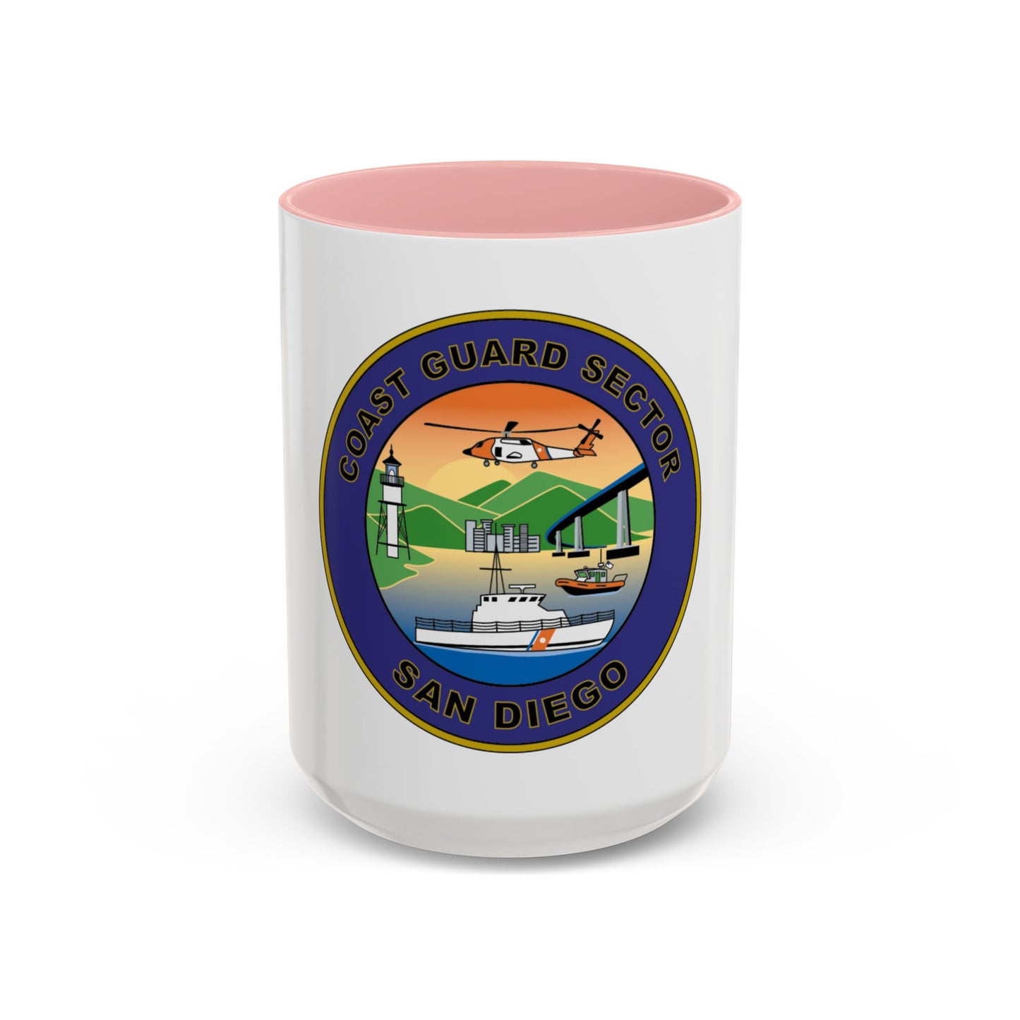 USCG Sector San Diego NEW 07 (U.S. Coast Guard) Accent Coffee Mug