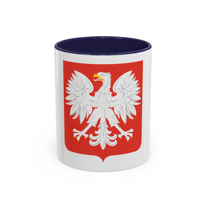Coat of arms of Poland (1955-1980) - Accent Coffee Mug