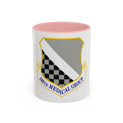 140th Medical Group (U.S. Air Force) Accent Coffee Mug