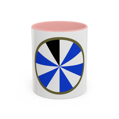 US 11th Infantry Division (U.S. Army) Accent Coffee Mug