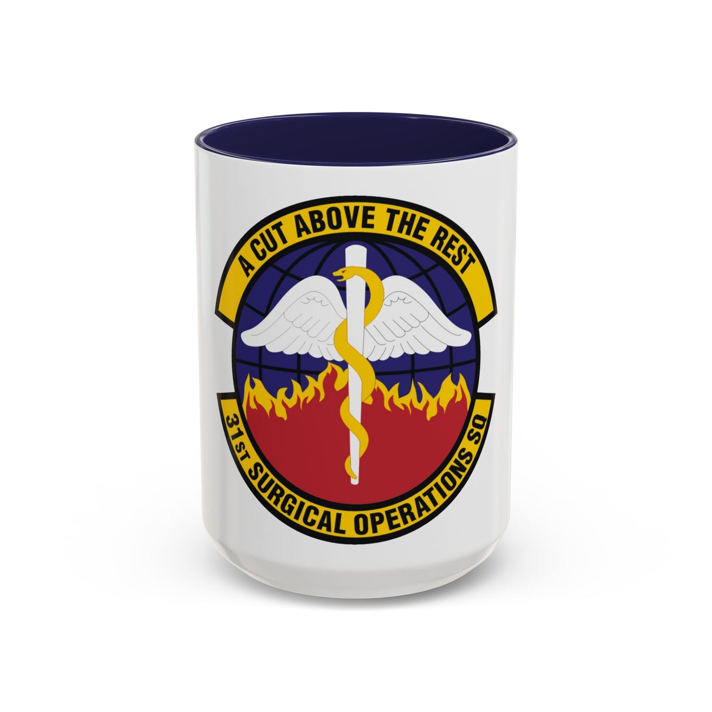31st Surgical Operations Squadron (U.S. Air Force) Accent Coffee Mug