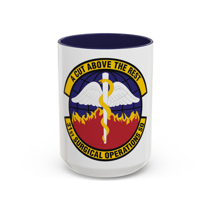 31st Surgical Operations Squadron (U.S. Air Force) Accent Coffee Mug