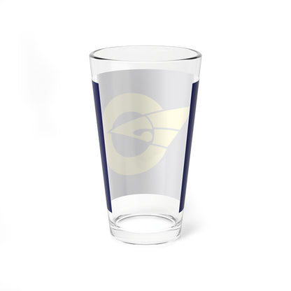 Flag of Shimamaki Hokkaido (Japan) Pint Glass 16oz