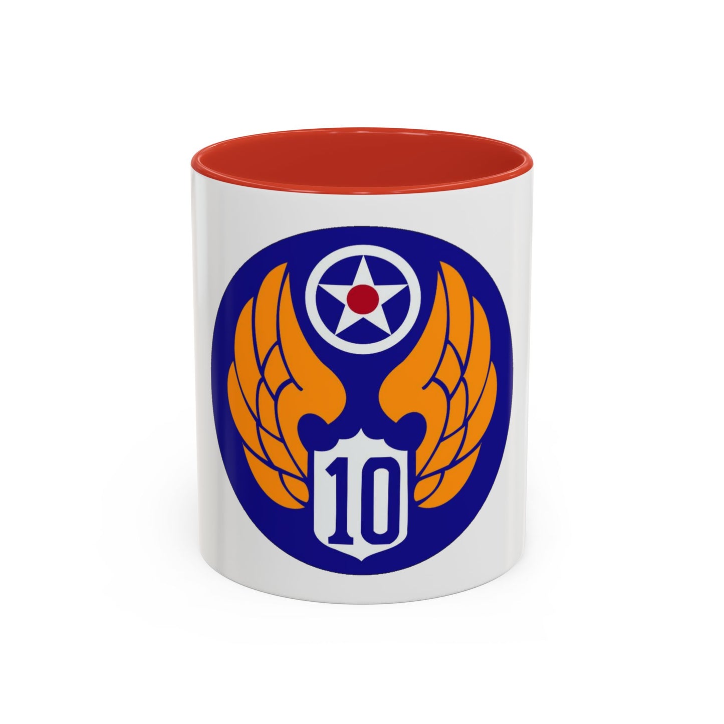 10 Air Force (U.S. Army) Accent Coffee Mug