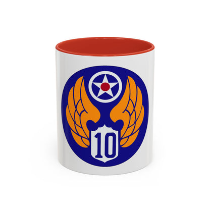 10 Air Force (U.S. Army) Accent Coffee Mug