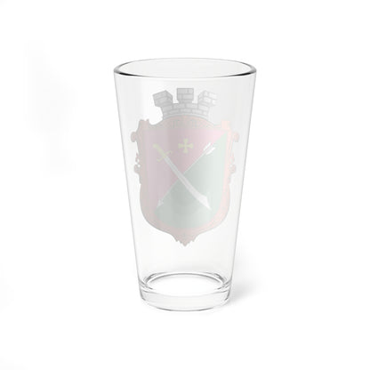 Menas heraldica (Ukraine) (Coat of Arms) Pint Glass 16oz