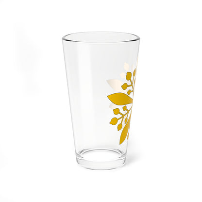 Emblem of the Emperor of Manchukuo (Coat of Arms) Pint Glass 16oz