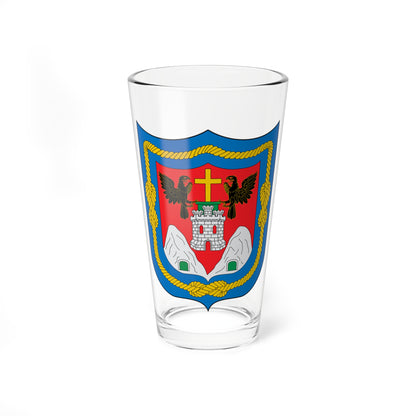 Escudo de Quito (Ecuador) (Coat of Arms) Pint Glass 16oz