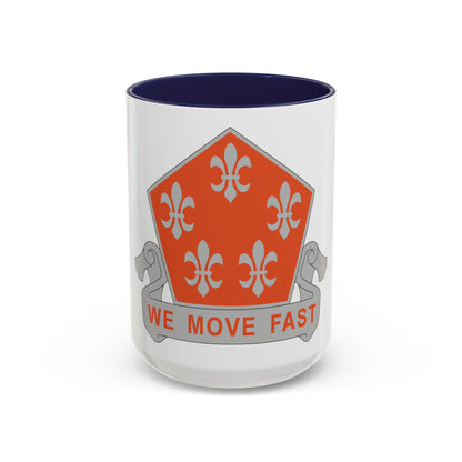 5 Signal Battalion (U.S. Army) Accent Coffee Mug