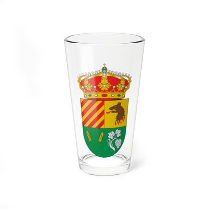 Escudo de Algete (Spain) (Coat of Arms) Pint Glass 16oz
