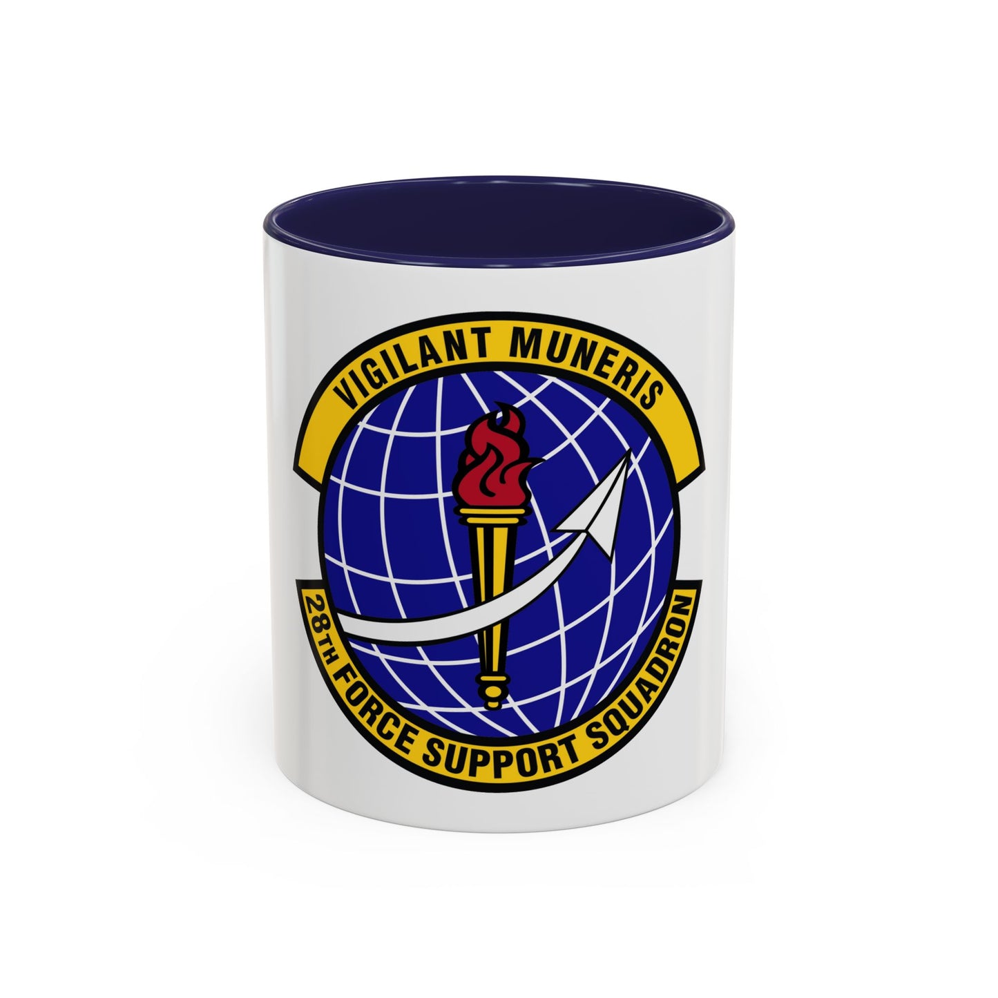 28th Force Support Squadron (U.S. Air Force) Accent Coffee Mug