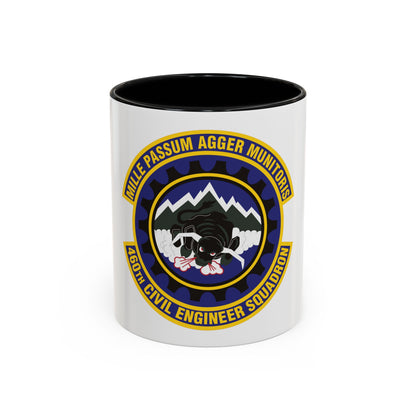 460th Civil Engineer Squadron (U.S. Air Force) Accent Coffee Mug