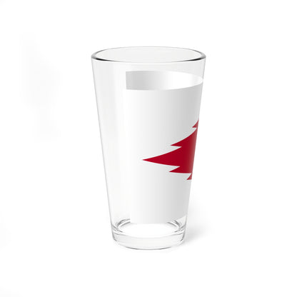 Flag of Shibata Niigata (Japan) Pint Glass 16oz