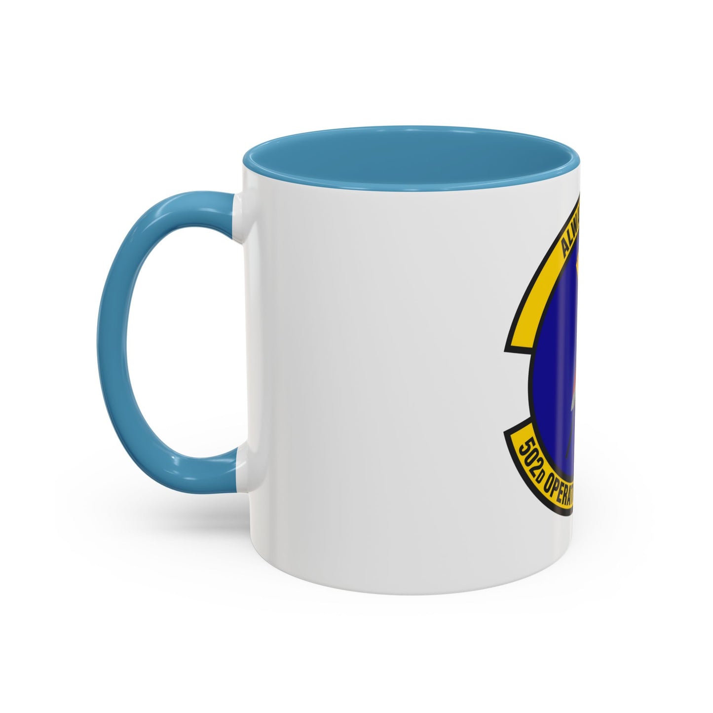 502d Operations Support Squadron (U.S. Air Force) Accent Coffee Mug