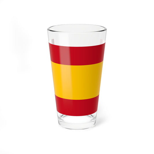 Flag of Spain civil (Spain) Pint Glass 16oz