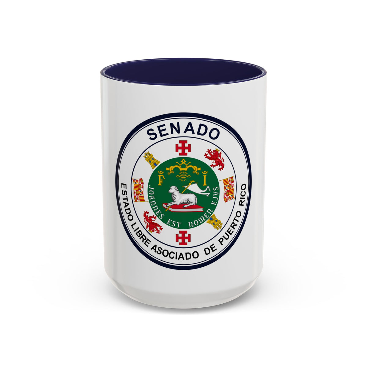 Seal of Puerto Rico Senate - Accent Coffee Mug