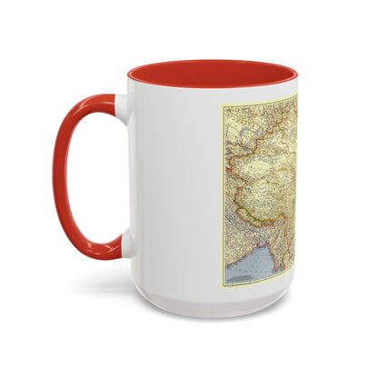 China (1945) (Map) Accent Coffee Mug
