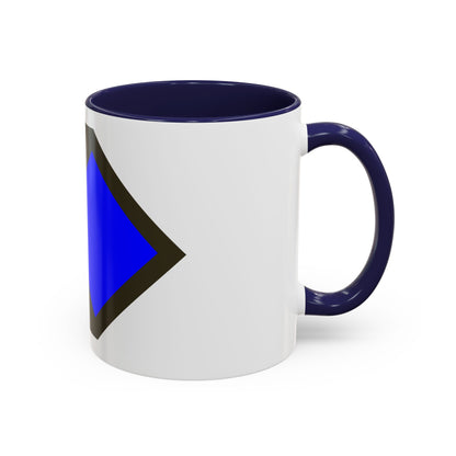 96th Infantry Division SSI (U.S. Army) Accent Coffee Mug