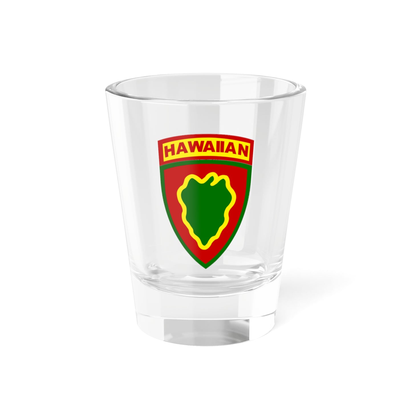 Verre à liqueur de la division hawaïenne (armée américaine) 1,5 oz