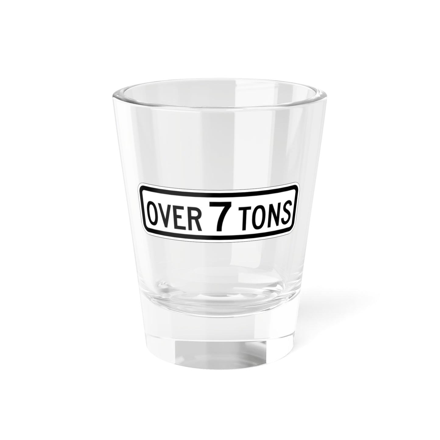 MUTCD-CA R20D-1 (California) (Road Sign) Shot Glass 1.5oz