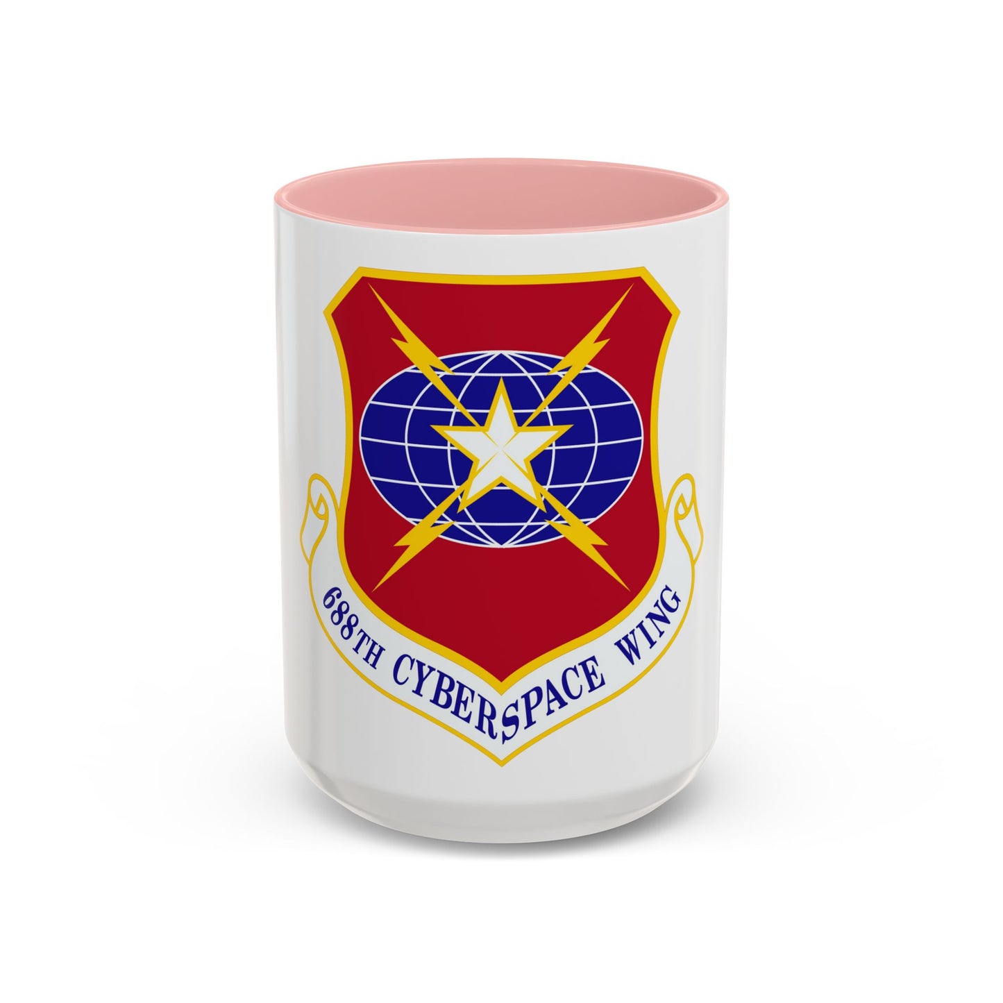 688 Cyberspace Wing ACC (U.S. Air Force) Accent Coffee Mug