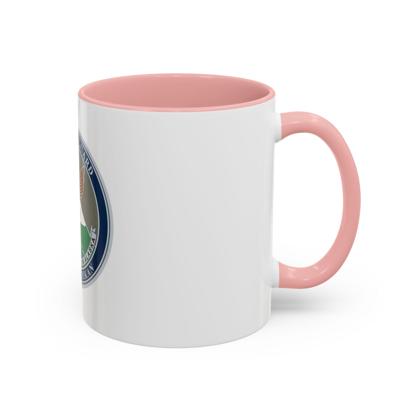 USCG Base Ketchikan (U.S. Coast Guard) Accent Coffee Mug